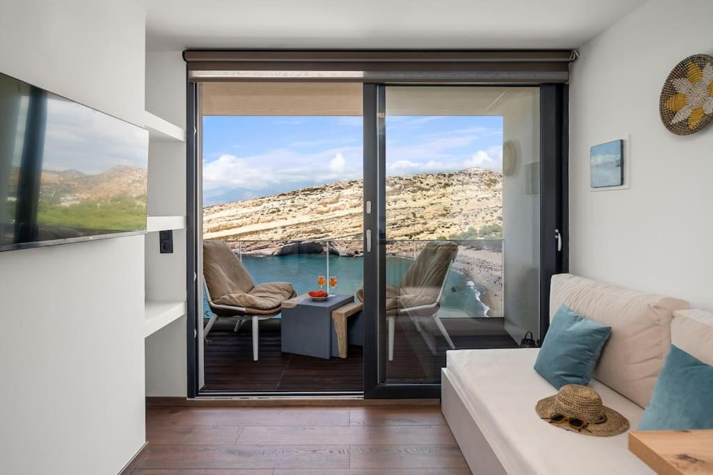 Nieva Apartment 2 Matala Dış mekan fotoğraf