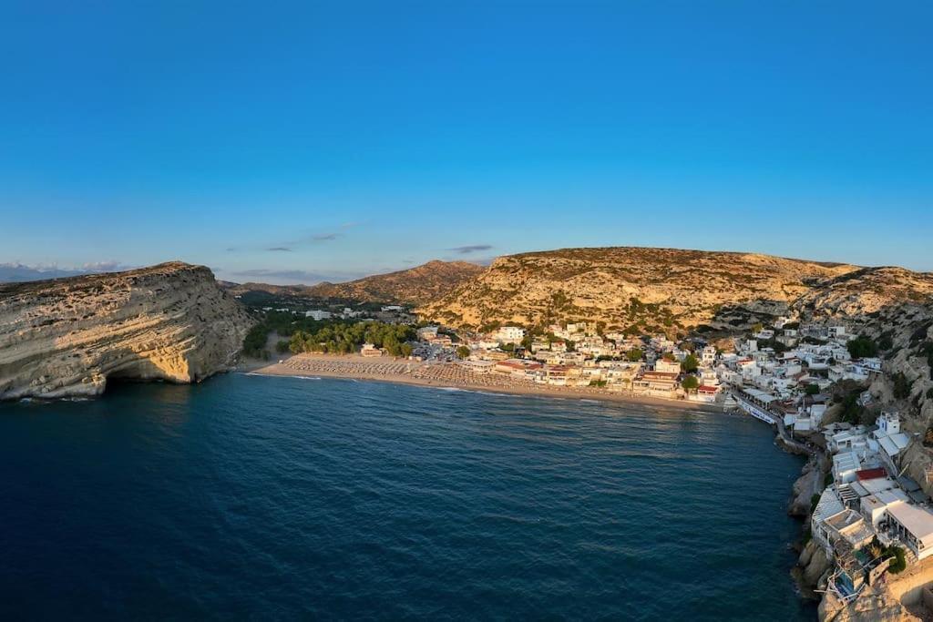 Nieva Apartment 2 Matala Dış mekan fotoğraf