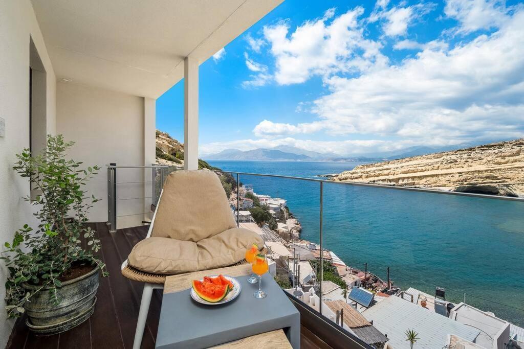 Nieva Apartment 2 Matala Dış mekan fotoğraf