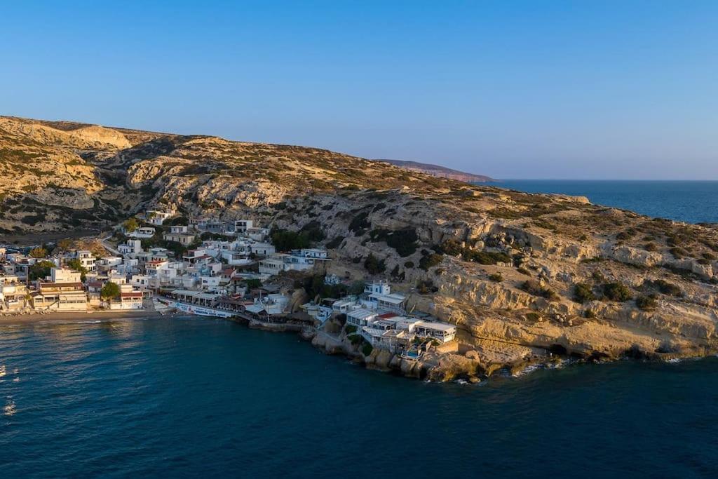Nieva Apartment 2 Matala Dış mekan fotoğraf