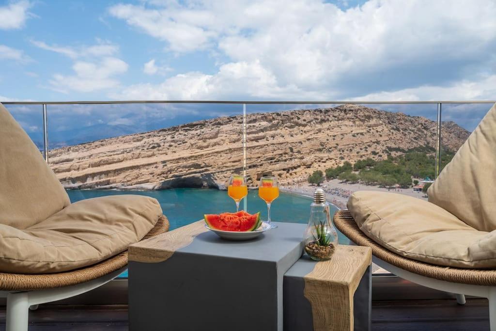 Nieva Apartment 2 Matala Dış mekan fotoğraf